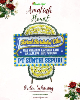 Papan Bunga Duka di Sidoko
