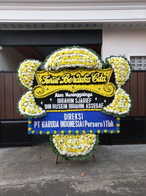 Papan Bunga Duka di Sidoko