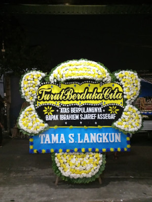 Papan Bunga Duka di Sidoko