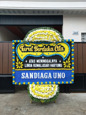 Papan Bunga Duka di Sidoko